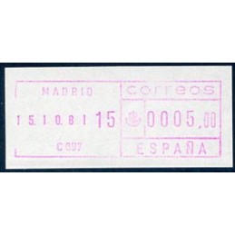 SPAIN (1980). Frama SG 115...