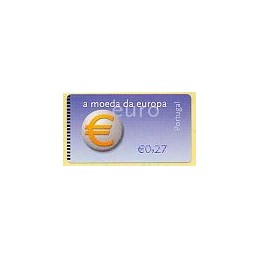 PORTUGAL (2002). Euro, a moeda - NewVision. ATM nuevo