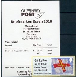 GUERNSEY (2018). Bandera de...