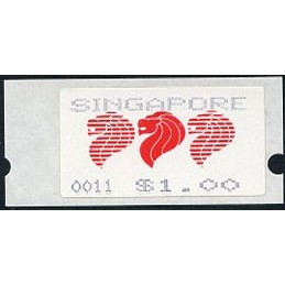 SINGAPUR (1989). Símbolo...