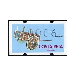 COSTA RICA (1993). Oxcart....