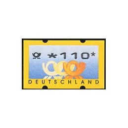 GERMANY (1999). Post emblem...