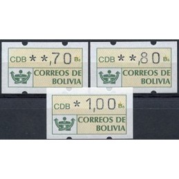 BOLIVIA (1989). Emblema...