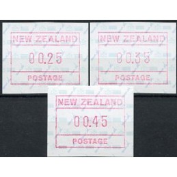 NEW ZEALAND (1986). Map....
