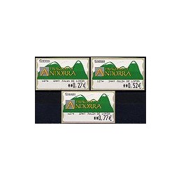 ANDORRA. Montañas verdes- 2. EUR-5E-1274 SANT JULIA. Serie (2004