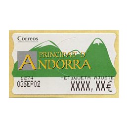 ANDORRA (2001). Green...