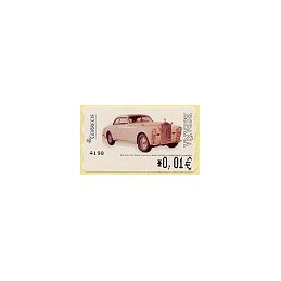 ESPAÑA. 113. Rolls Royce 1947. 4E. ATM nuevo (0,01)