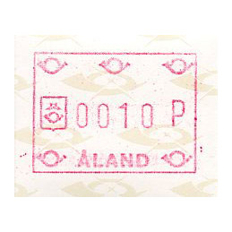 ALAND (1988). Post emblem...