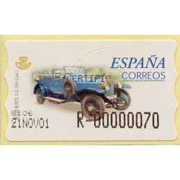SPAIN (2001). 61S. Rolls...