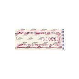 MÉXICO (1994). Frama. Emblema postal (6). ATM valor 0.00