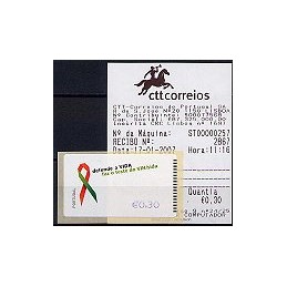 PORTUGAL (2006). SIDA - NewVision. ATM nuevo + rec.