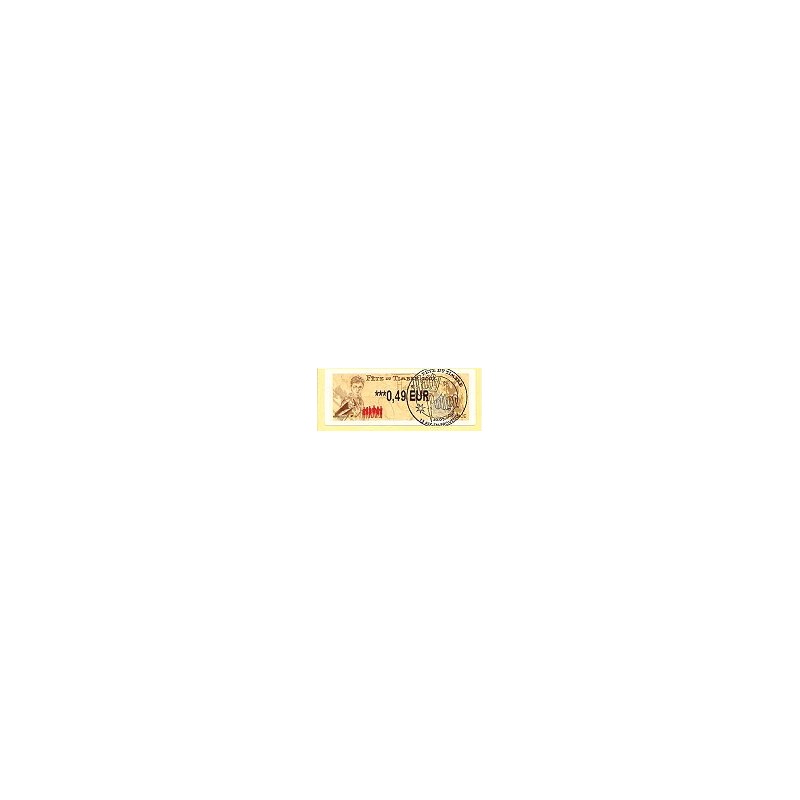 FRANCE (2007). Fête timbre - LISA 2. ATM, matasello P.D. (Aix)