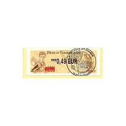 FRANCE (2007). Fête timbre - LISA 2. ATM, mat. P.D. (Marseille)