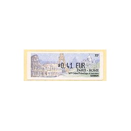 FRANCIA (2002). Paris - Rome. ATM nuevo (0,41)