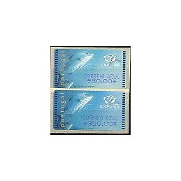 PORTUGAL (1998). EXPO 98 - SMD. Serie 2 val. (C. AZUL)