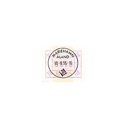 ALAND (1993). Emblema postal (5.1). ATM, mat. 1r. día