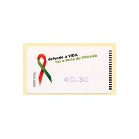 2006. Defende a vida, Faz o teste do VIH / SIDA - SMD AZUL