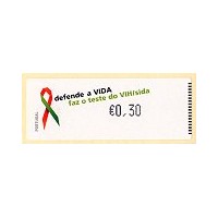 2006. Defende a vida, Faz o teste do VIH / SIDA - Crouzet NEGRO