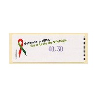 2006. Defende a vida, Faz o teste do VIH / SIDA - Crouzet AZUL