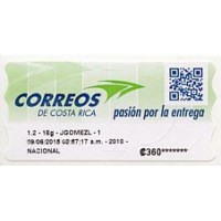 2014. Logotipo Correos de Costa Rica (4)