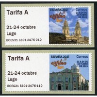 2021. 03. 59 EXFILNA Lugo 2021 - 21 a 24 de octubre de 2021 (Muralla y catedral, y Círculo de las Artes)