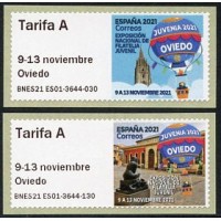 2021. 05. Exposición Nacional de Filatelia Juvenil (Youth stamp exhibition) - JUVENIA 2021 Oviedo