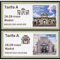 2022. 06. 52 Feria Nacional del Sello - Puerta Alcalá & Templete metro - Special edition with graphics