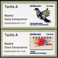 2023.  1. Día Internacional de la Paz y Homenaje ATM antiguas - 'Madrid Clara Campoamor'
