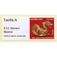 2024.  3. Año Lunar Chino del Dragón 2024 - '9-11 febrero Madrid' (Chinese Lunar Year of the Dragon)