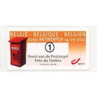 2011. Feest van de Postzegel - Fête du Timbre - Antwerpen (Postbox)