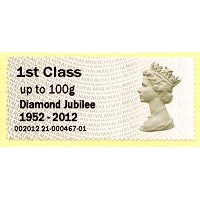 2012. Hytech - Impresión especial 'Diamond Jubilee 1952-2012'