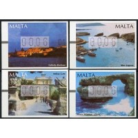 2002. Tourism  (Valletta Bastions, Blue Lagoon, Mdina Gate, Azure Window - Gozo)